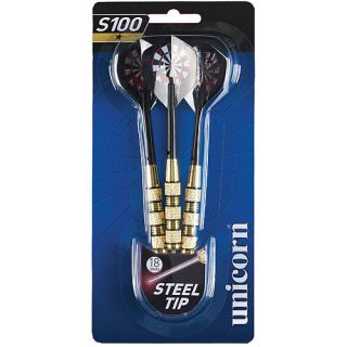 Unicorn S100 Steel Tip Dart Set (D71651)