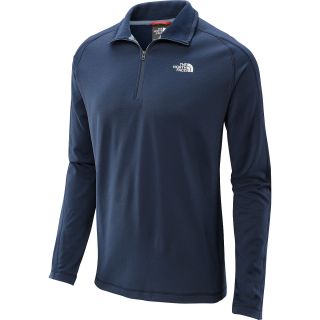 THE NORTH FACE Mens Paramount Grid 1/4 Zip Fleece   Size Xl, Cosmic Blue