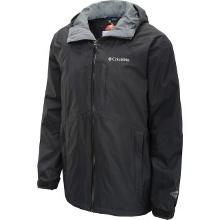 COLUMBIA Mens Evergreen Shell Jacket   Size 2xl, Black