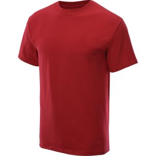 CHAMPION Mens Short Sleeve Jersey T Shirt   Size 2xl, Deep Red