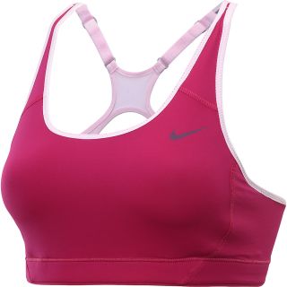 NIKE Womens Adjustable X Back Bra   Size Large, Fuchsia Pink