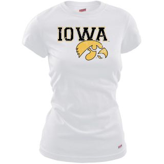 MJ Soffe Womens Iowa Hawkeyes T Shirt   White   Size Small, Iowa Hawkeyes