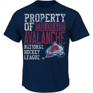 MAJESTIC ATHLETIC Mens Colorado Avalanche Double Minor Short Sleeve T Shirt  