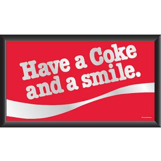 Trademark Global Coca Cola Mirror   Have a Coke and a Smile Design (COKE1513)