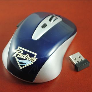 Wild Sports San Diego Padres Wireless Computer Mouse (FMM MLB 125)