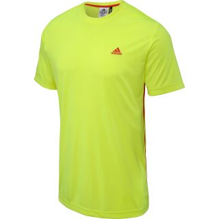 adidas Mens Sequencials Galaxy Short Sleeve Tennis T Shirt   Size Large,