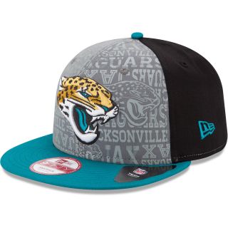 NEW ERA Mens Jacksonville Jaguars Reflective Draft 9FIFTY One Size Fits All