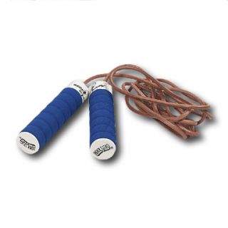 All Pro Weight Adjustable Jump Rope, Leather, 1 Lb. Handles (104)