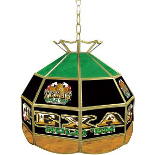Trademark Global Texas Holdem Stained Glass Tiffany Lamp (TXH1600)