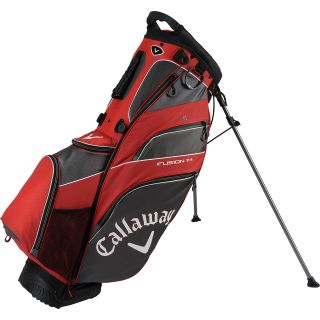 CALLAWAY Fusion 14 Hybrid Stand Bag, Red/charcoal