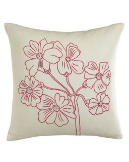 Pink/White Primrose Pillow
