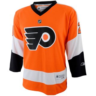 REEBOK Youth Philadelphia Flyers Claude Giroux Replica Jersey   Size L/xl,