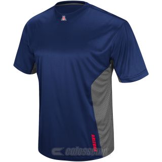 COLOSSEUM Mens Arizona Wildcats Twister Short Sleeve T Shirt   Size 2xl, Navy