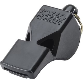 FOX 40 Classic Official Pealess Whistle, Black