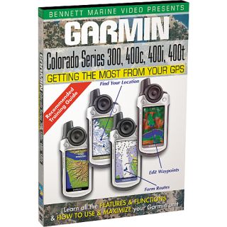 Bennett Marine Instructional DVD for the Garmin Colorado Series Handheld GPS