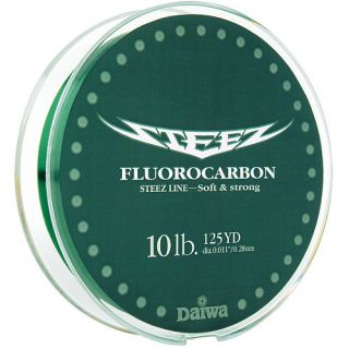 Daiwa Steez Flourocarbon Line   Size 6 Lb, Green (0523002)