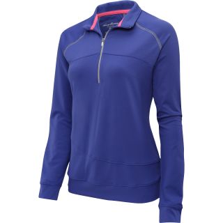 TOMMY ARMOUR Womens Quarter Zip Golf Pullover   Size Medium, Royal Blue
