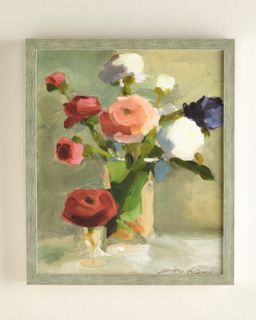 A Bouquet of Ranunculus Giclee