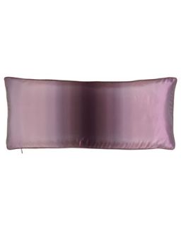 Amethyst Ombre Taffeta Pillow, 10 x 22