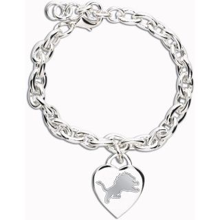 Wincraft Detroit Lions Heart Charm Bracelet (62359091)