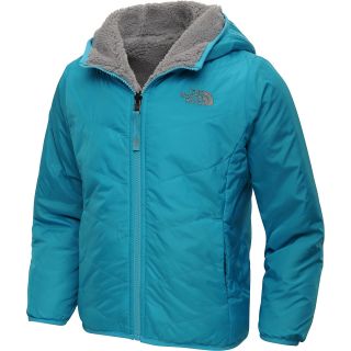 THE NORTH FACE Girls Reversible Perseus Jacket   Size Small, Turquoise/silver