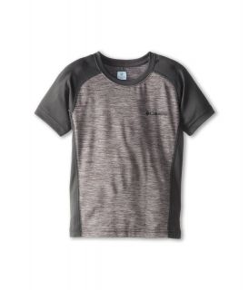 Columbia Kids Super Chill S/S Top Boys T Shirt (Gray)