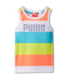 Puma Kids PUMA Wide Strap Tank Top Girls Sleeveless (White)