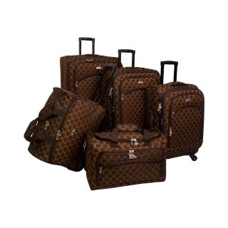 American Flyer Madrid 5 pc. Spinner Upright Luggage Set