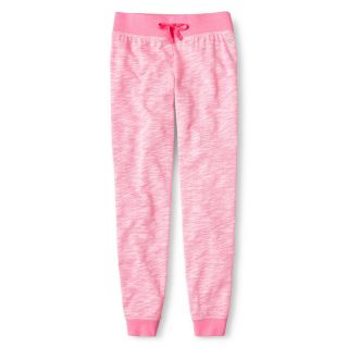 Xersion Banded Leg Fleece Pants   Girls 6 16 and Plus, Pink, Girls