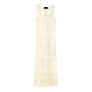 by&by Girl Knotted Racerback Maxi Dress   Girls 7 16, Yellow, Girls