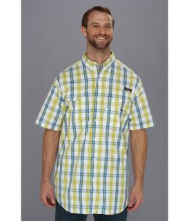 Columbia Super Bonehead Classic Short Sleeve Shirt   Tall Mens Short Sleeve Button Up (Yellow)