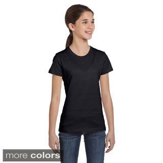 Bella Girls Jersey Cotton Short Sleeve T shirt Navy Size S (7 8)