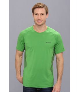 Columbia Freeze Degree S/S Crew Mens Short Sleeve Pullover (Green)