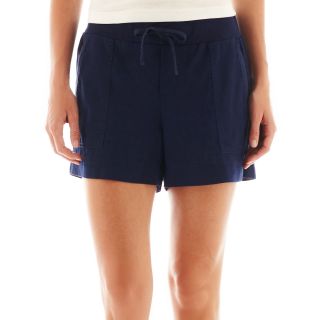 A.N.A Linen Blend Shorts, American Navy., Womens