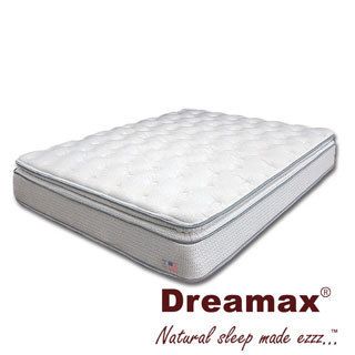 Dreamax Quilted Euro Pillow Top 11 inch Cal King size Innerspring Mattress