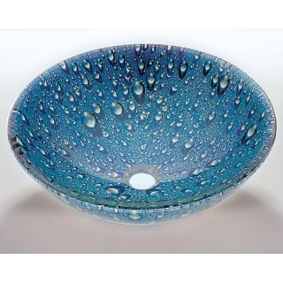 Blue Glass Sink Bowl