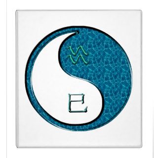 Aquarius / Yin Water Snake 3 Ring Binder