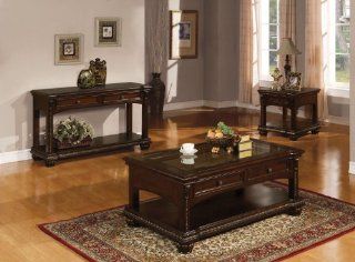 Acme 10322 Anondale Coffee Table, Cherry Finish   Dining Tables