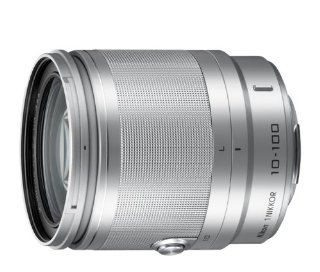 Nikon 1 NIKKOR 10 100mm f/4.0 5.6 VR (Silver)  Camera Lenses  Camera & Photo