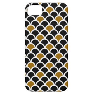 Cute black brown moroccan pattern design iPhone 5 covers