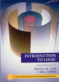 Introduction to Logic (9780130749215) Irving M. Copi, Carl Cohen Books
