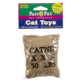 Penn Plax CAT532 Catnip Burlap Bag Catnip Toy 