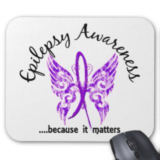 Grunge Tattoo Butterfly 6.1 Epilepsy Mouse Pad