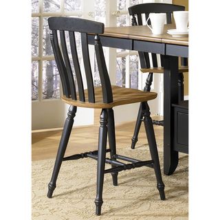 Liberty Al Fresco II Casual Slat Back 24 inch Bar Stools (Set of 2) Bar Stools