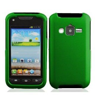 Bundle Accessory for At&t Samsung Galaxy Rugby Pro I547   Green Hard Case Protector Cover + Lf Stylus Pen + Lf Screen Wiper Cell Phones & Accessories