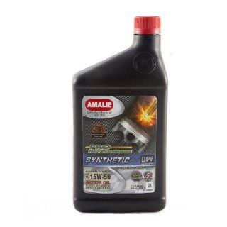 Amalie (75636 56) 15W 50 Pro High Performance Synthetic Blend Motor Oil   1 Quart Bottle Automotive