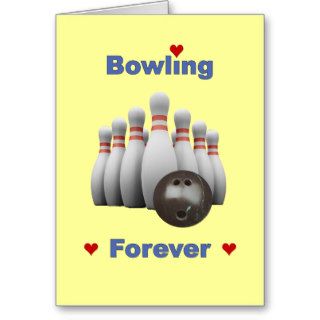 Bowling Forever Card