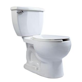 Glacier Bay All in One 2 Piece Round Toilet in White 2RS02W