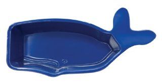 Nantcket Seafood Whale Sauce Cup, 6 Ounce, Blue Condiment Pots Kitchen & Dining