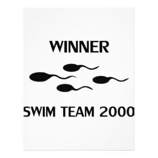 winner swim team 2000 icon full color flyer